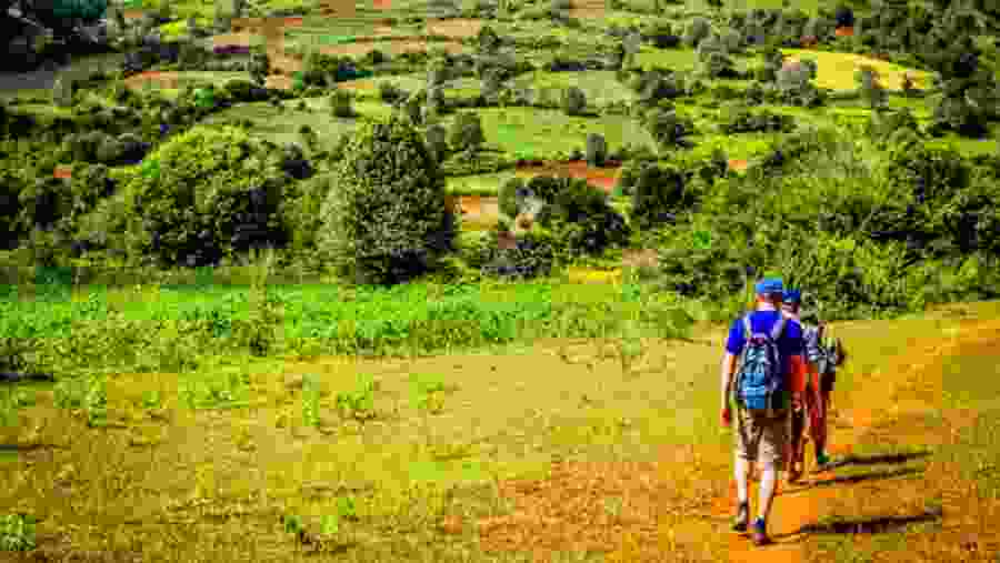 Hike up to the Kalaw viewpoint