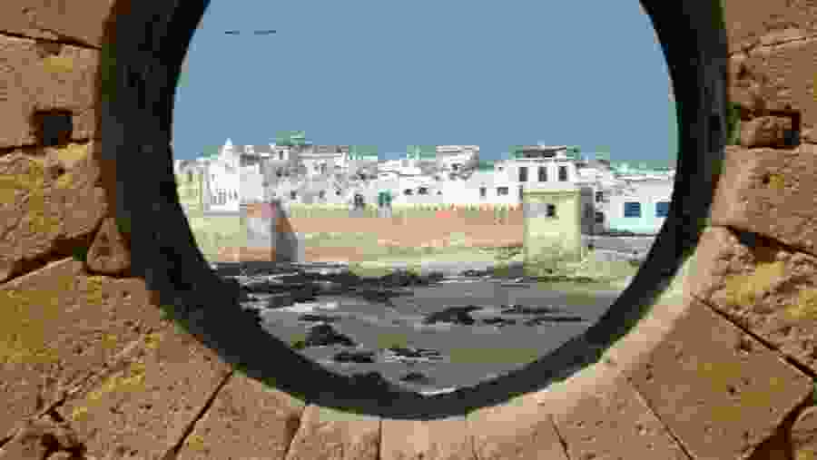 The coastal view