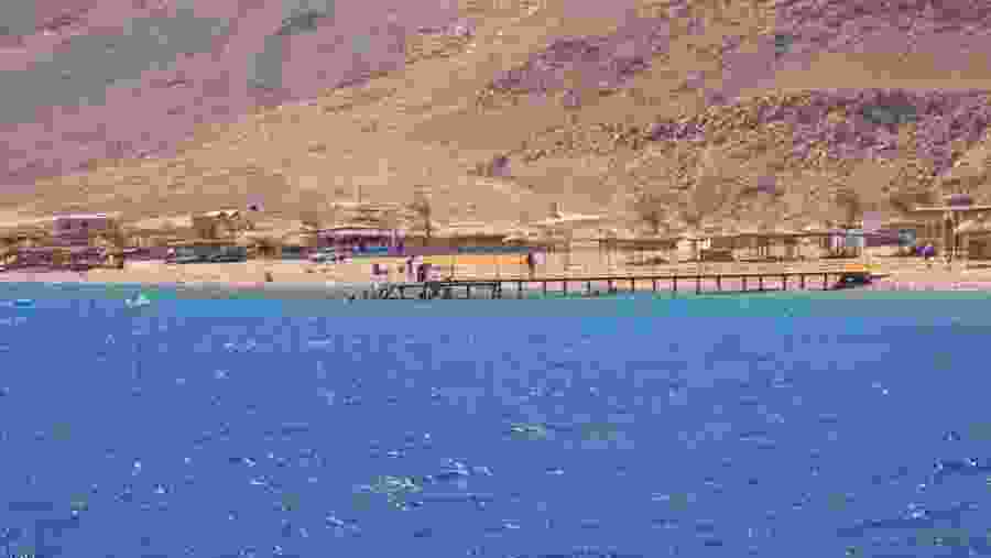 Natural pool in Dahab