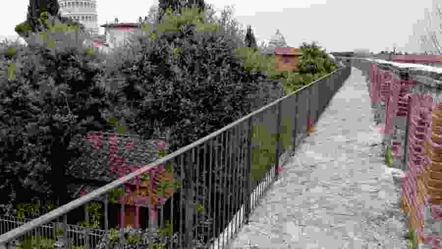 See the Pisa City Wall