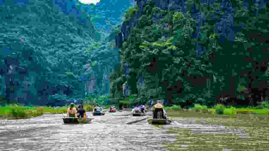Boat Ride to Tam Coc