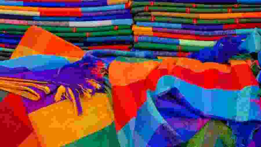 Handicrafts of Otavalo Market