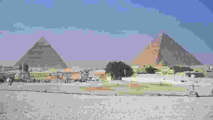 Visit the Pyramid of Cheops