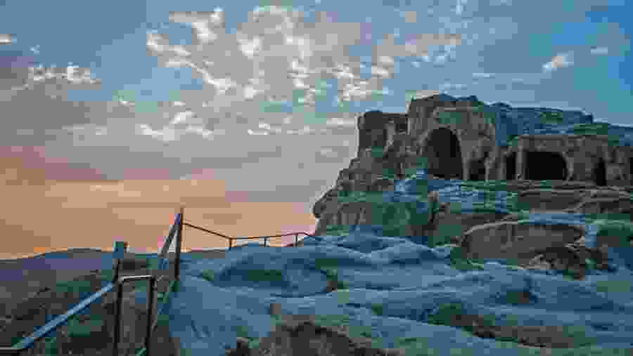 Ancient Cave Town in Georgia