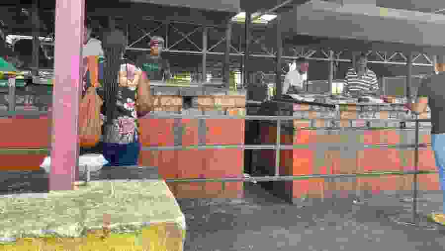 Travellers in Windhoek city