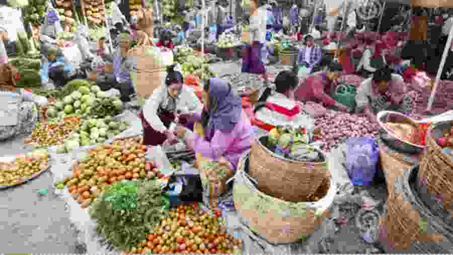 Nyaung U Local Market