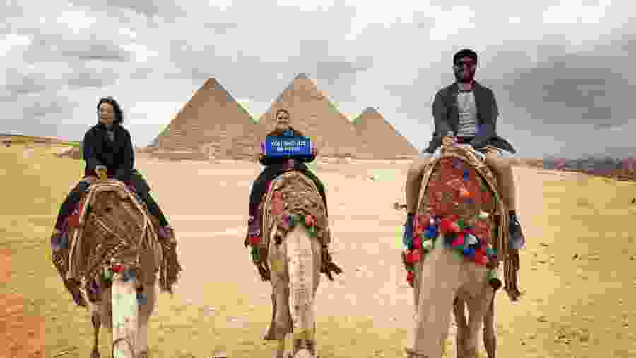 Camel Ride at Giza Pyramids