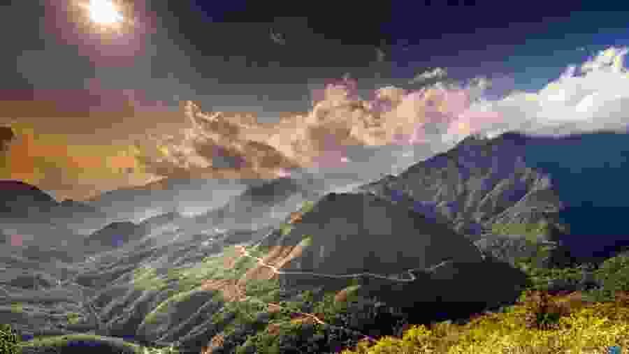 Beautiful Landscape on way to Ta Phin