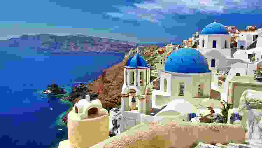 Blue Domed Churches of Oia