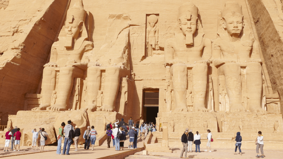 Abu Simbel Temple In Egypt
