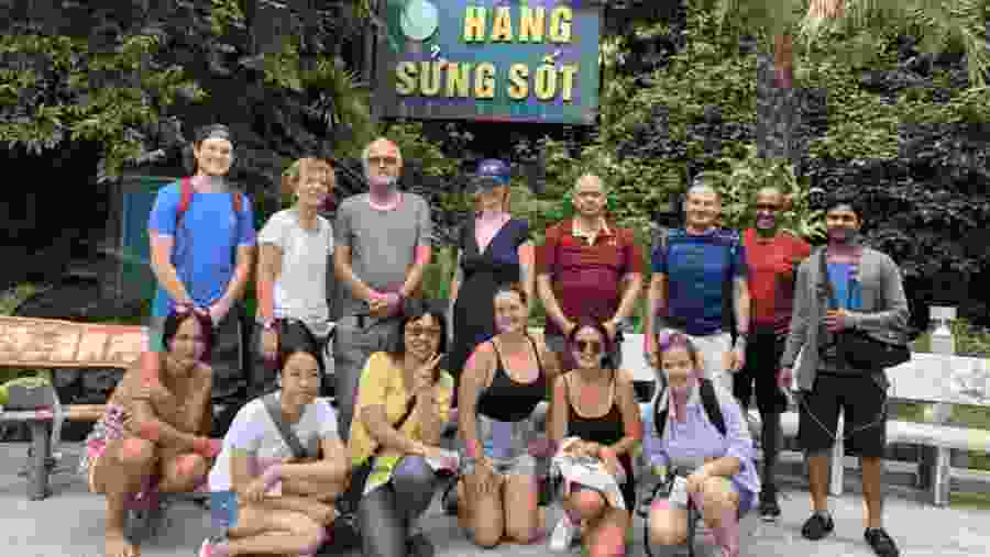 Hiking to Hang Sung Sot Cave