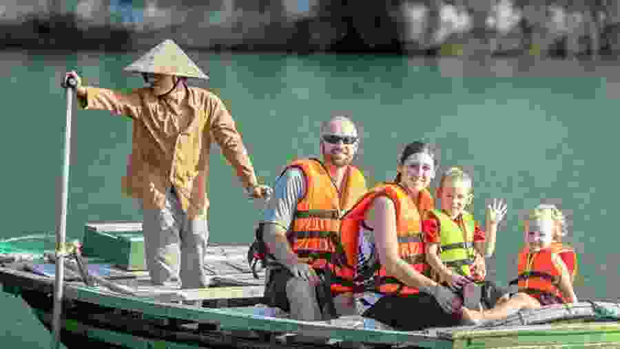 Boat Ride in Halong Bay