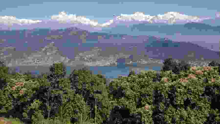 Witness the beautiful of the Annapurna from Pokhara in Nepal