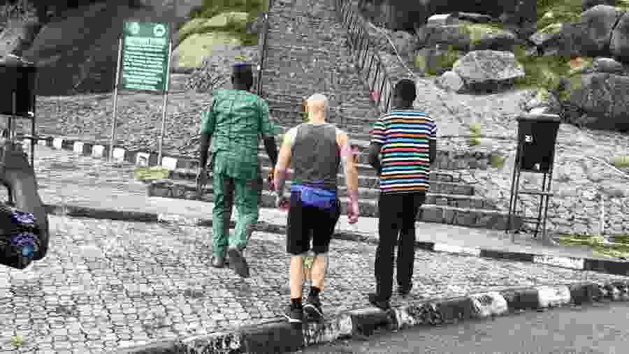 Travelers in Nigeria