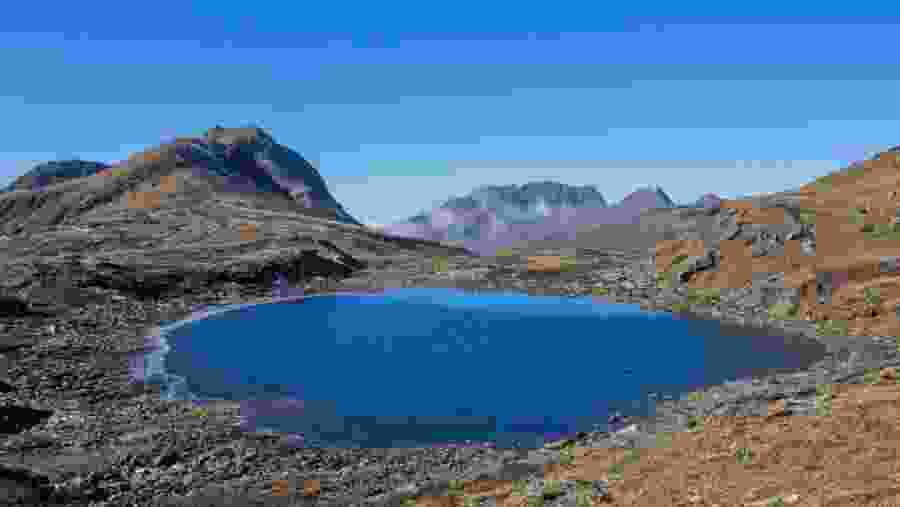 Pond in the mountains