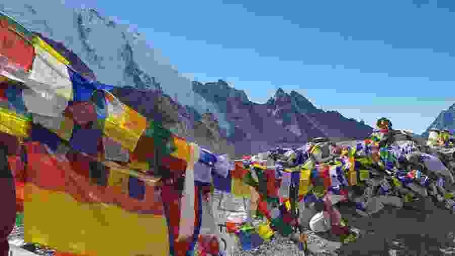 Prayer flags in Nepal