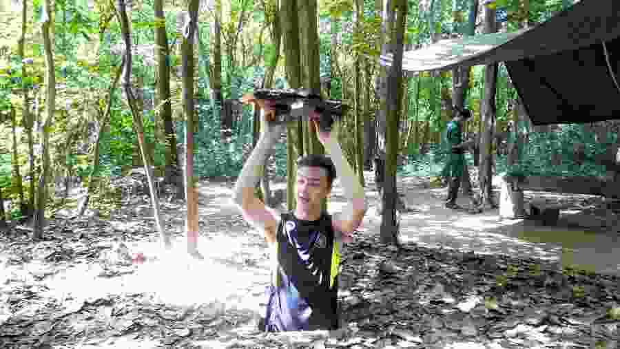 Visit the Jungles through the Cu Chi Tunnels