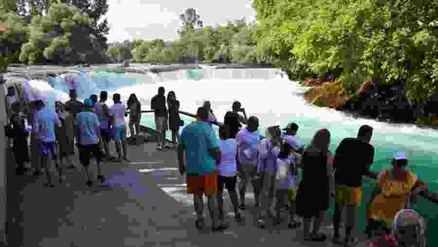 Travellers at Manavgat