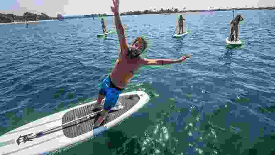 Paddle Boarding In Trincomalee