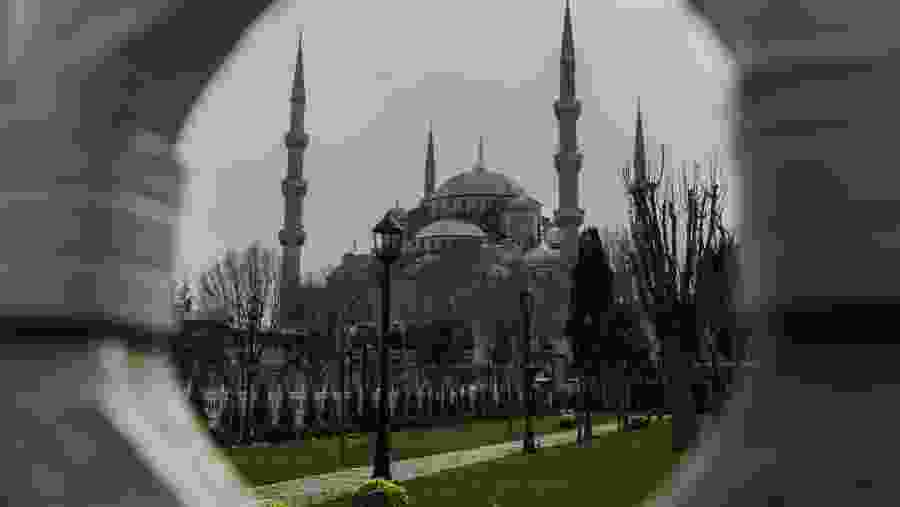 Make your way to the stunning Hagia Sophia