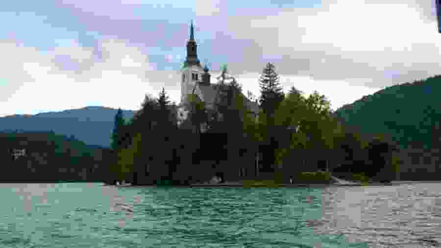 church on the island