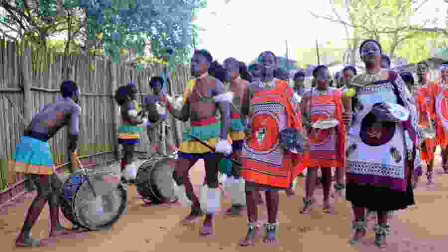 Traditional Swazi dance