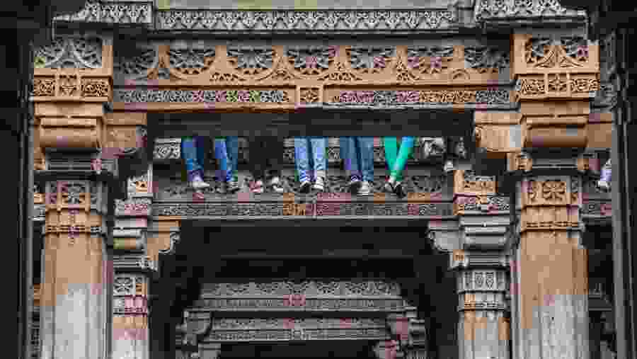 Explore Adalaj Stepwell