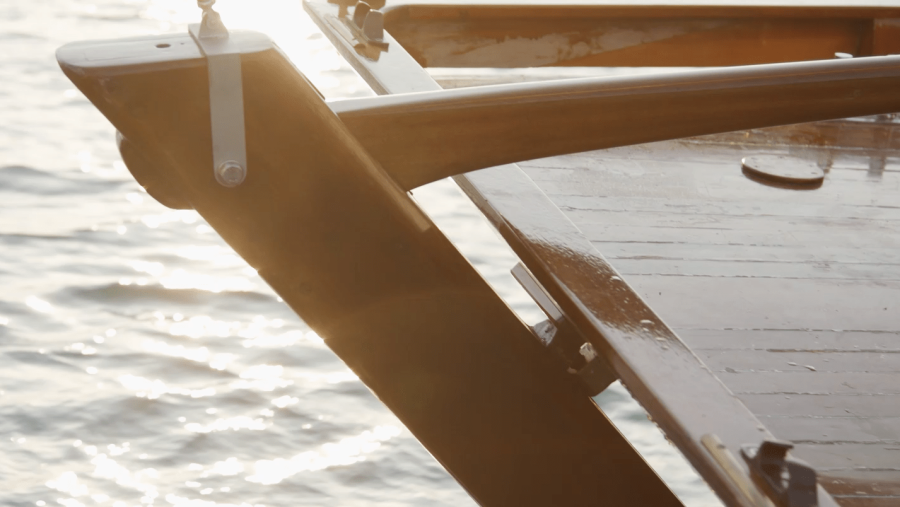 The Friendship is a vintage 1950s sailing boat