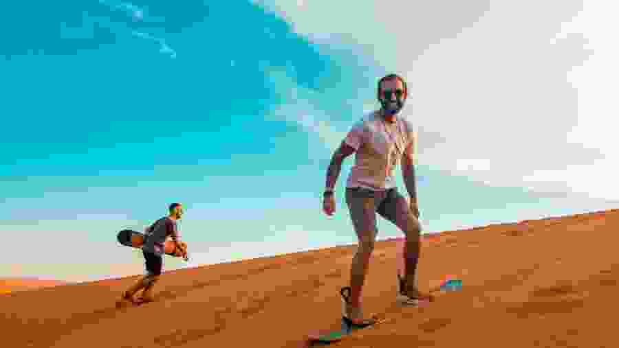 Sandboarding