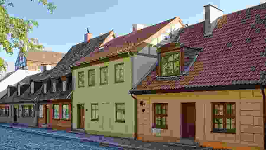 Walk through the streets of Klaipeda city