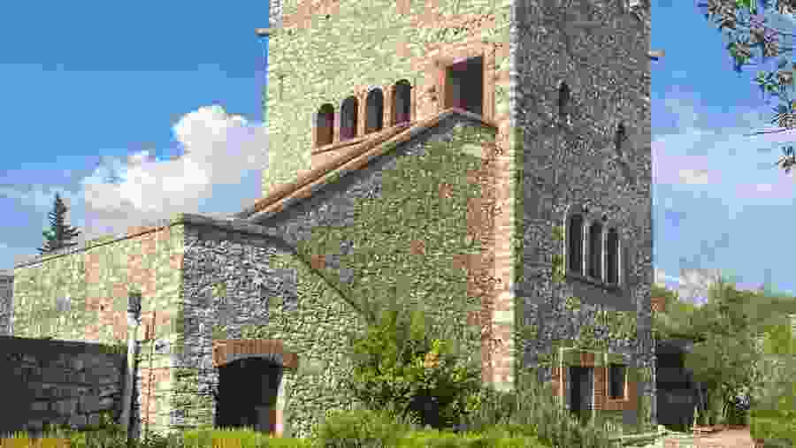 Structure at Butrint Archeological Site