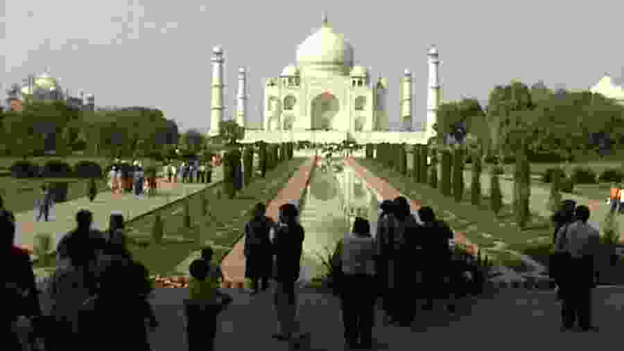 Taj Mahal In Agra, India