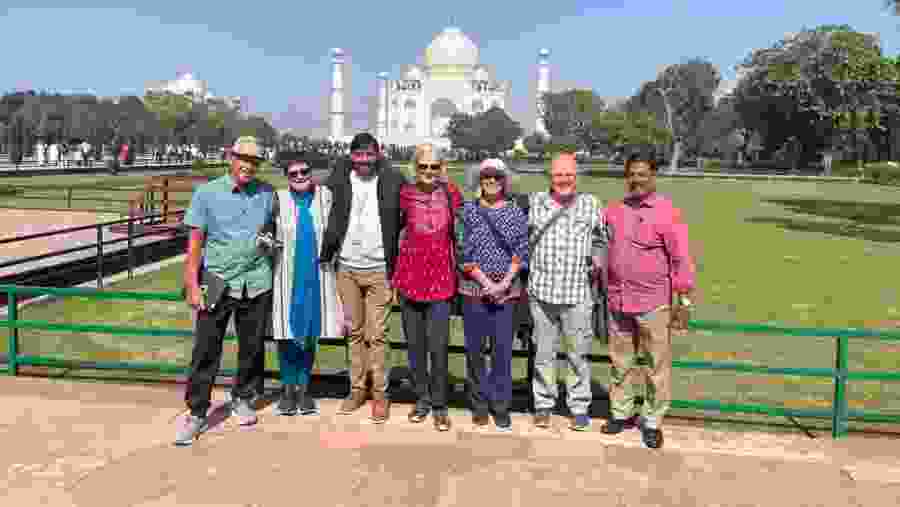 Taj Mahal scenic views