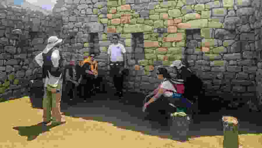 Machu Picchu sightseeing