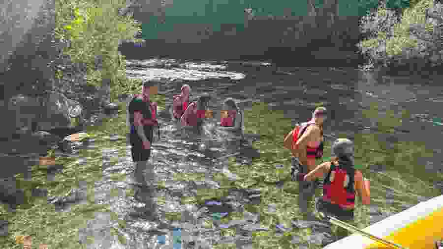 River rafting