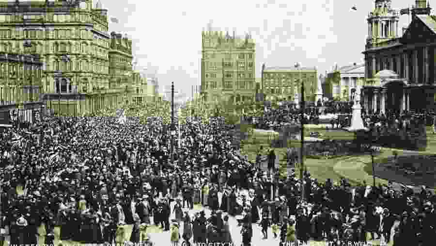 Donegall Square North 28th September 1912