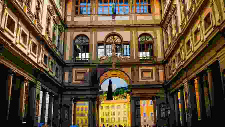 Explore Uffizi Gallery, Italy