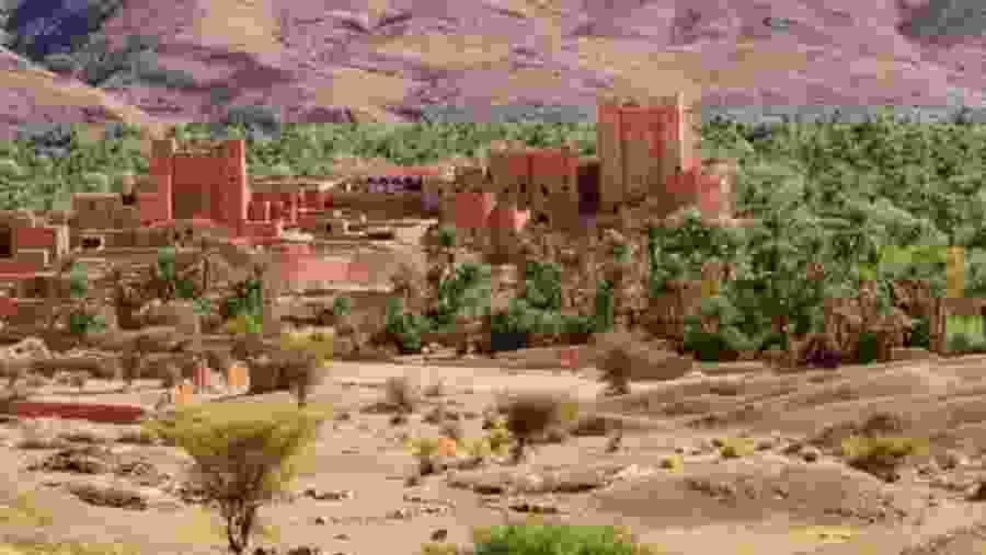 Old Kasbah in Draa Valley