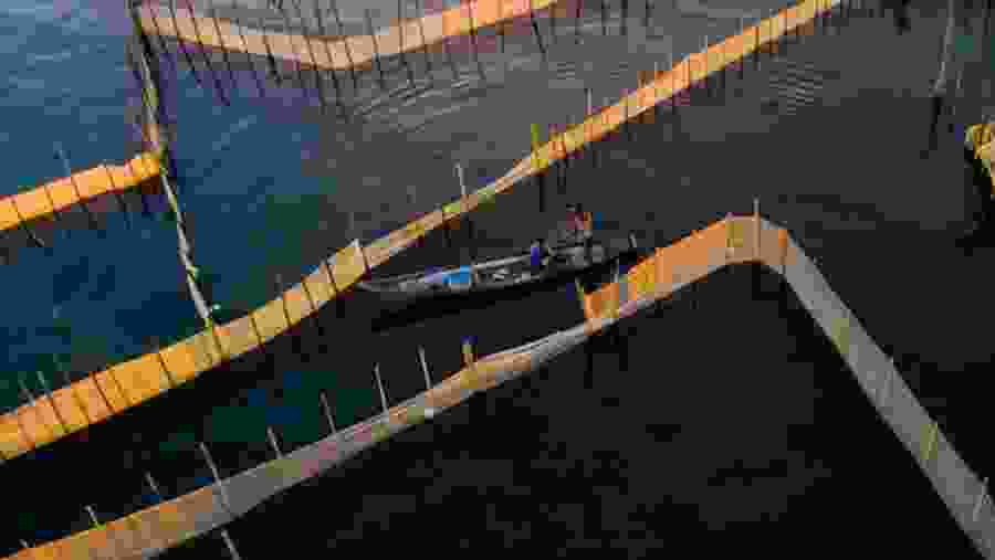 Sunrise tour on Chuon lagoon