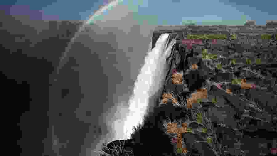 Rainbow at the Victoria Falls