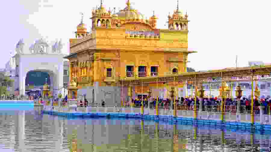Golden Temple in Amritsar.
