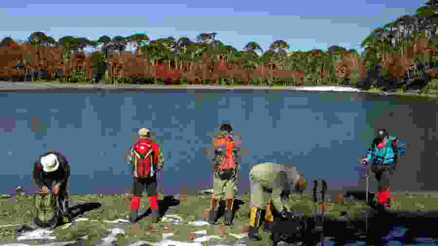 Laguna Cochor, in autumn