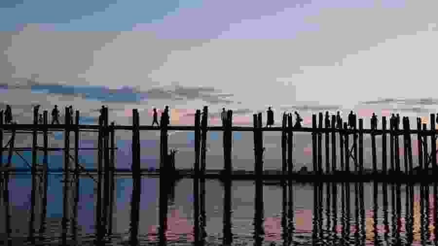 Stroll on the Famous U Bein Bridge