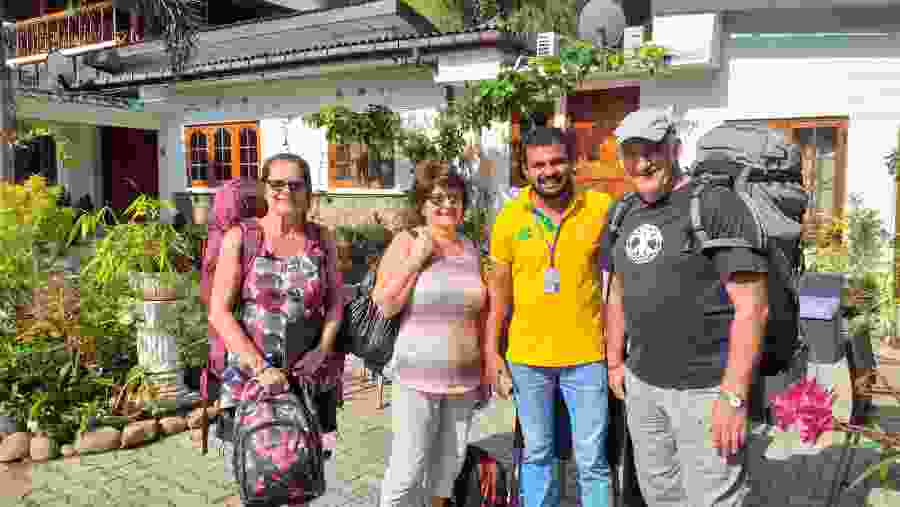 Tourists in Sri Lanka