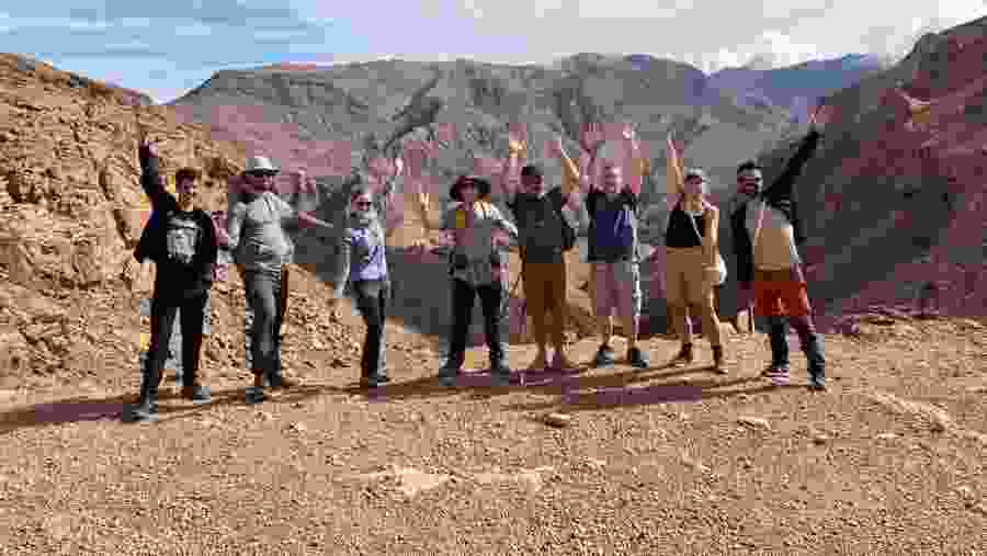 Hiking around imlil valley