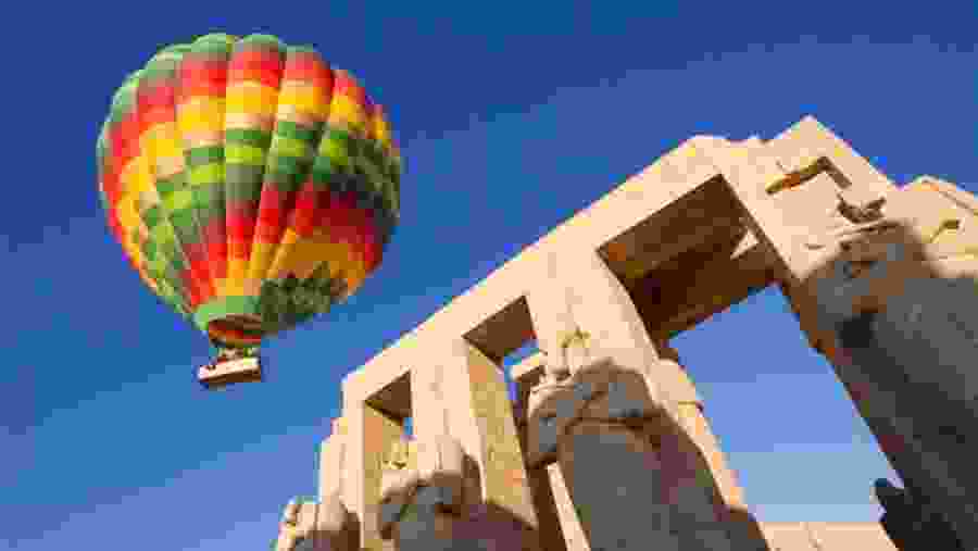 Hot air balloon ride