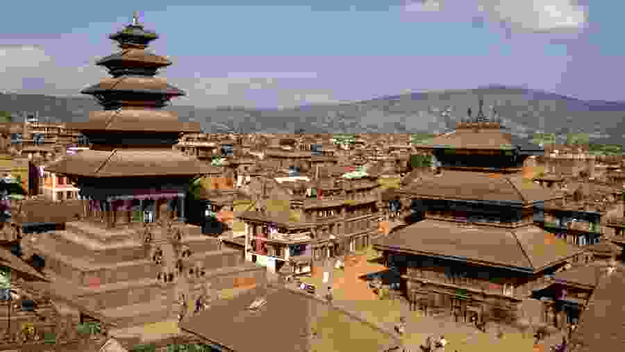 Bhaktapur Durbar Square In Nepal