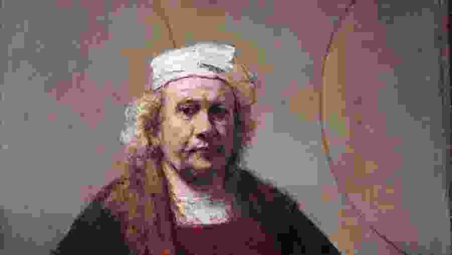 Self portrait of Rembrandt