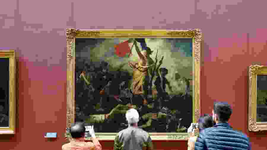 Liberty guiding the people by Delacroix - Louvre