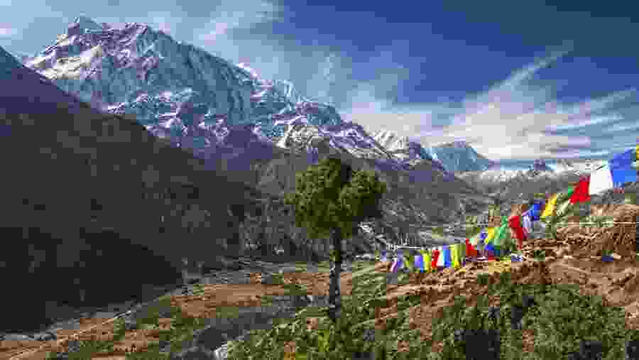 Marvel at the stunning Annapurna Range